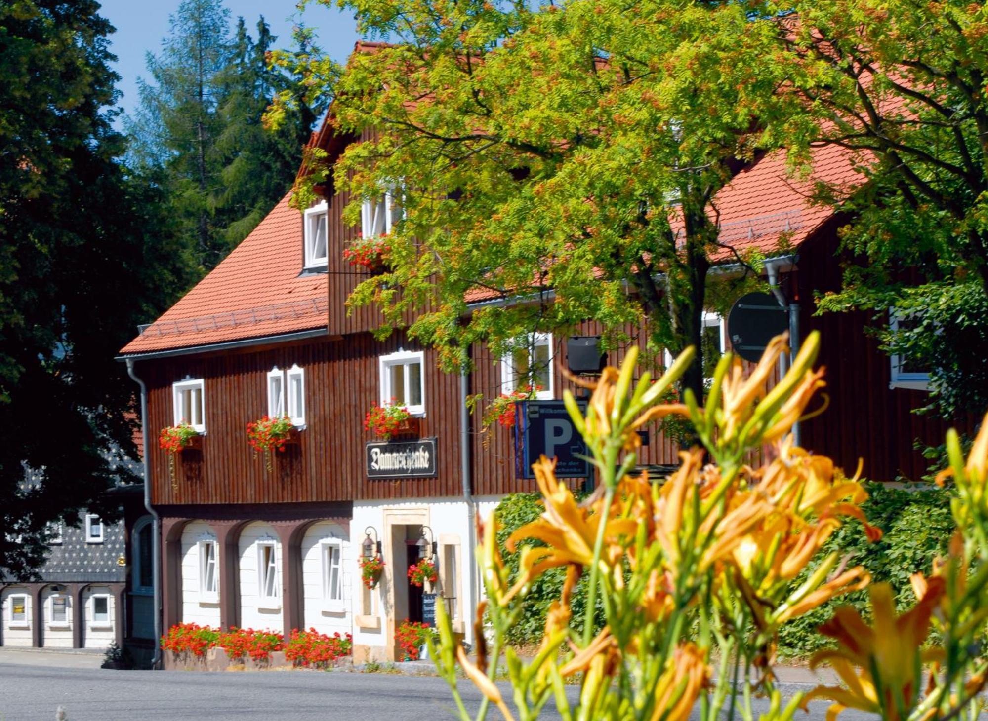 Dammschenke Gasthof&Hotel Kurort Jonsdorf Exterior foto