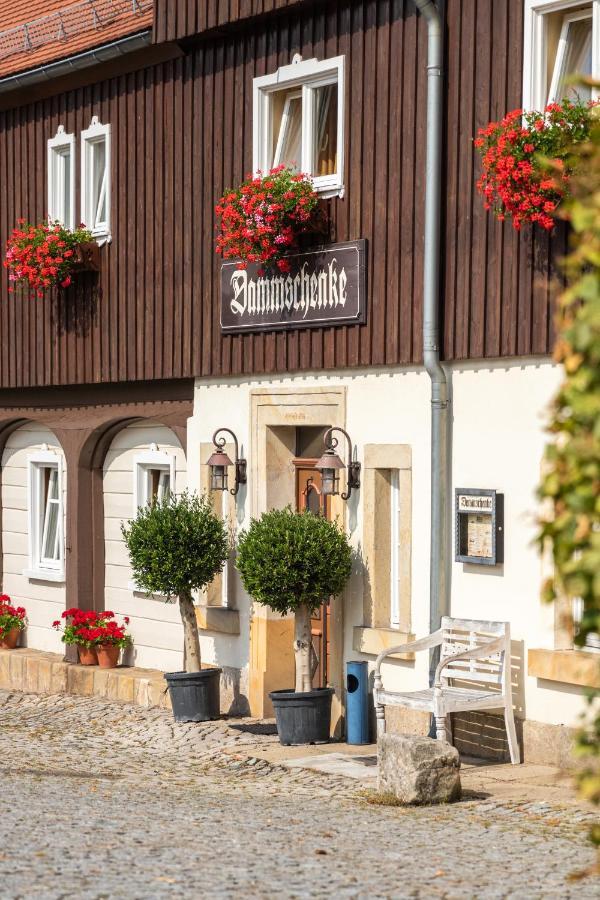 Dammschenke Gasthof&Hotel Kurort Jonsdorf Exterior foto