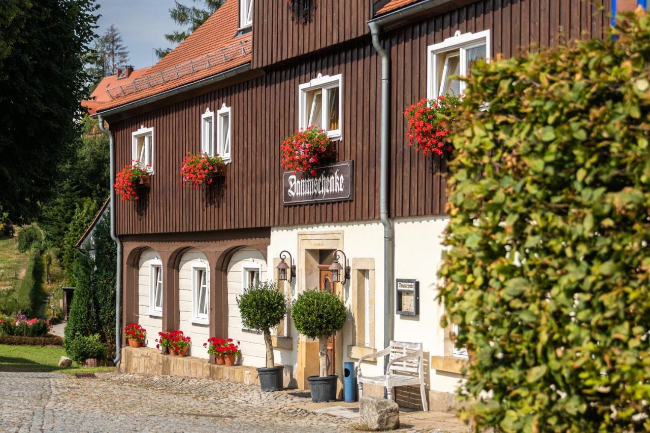 Dammschenke Gasthof&Hotel Kurort Jonsdorf Exterior foto