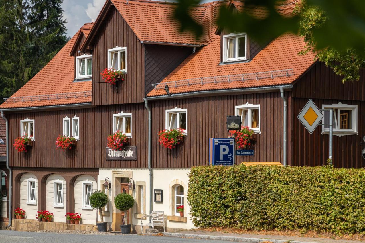 Dammschenke Gasthof&Hotel Kurort Jonsdorf Exterior foto