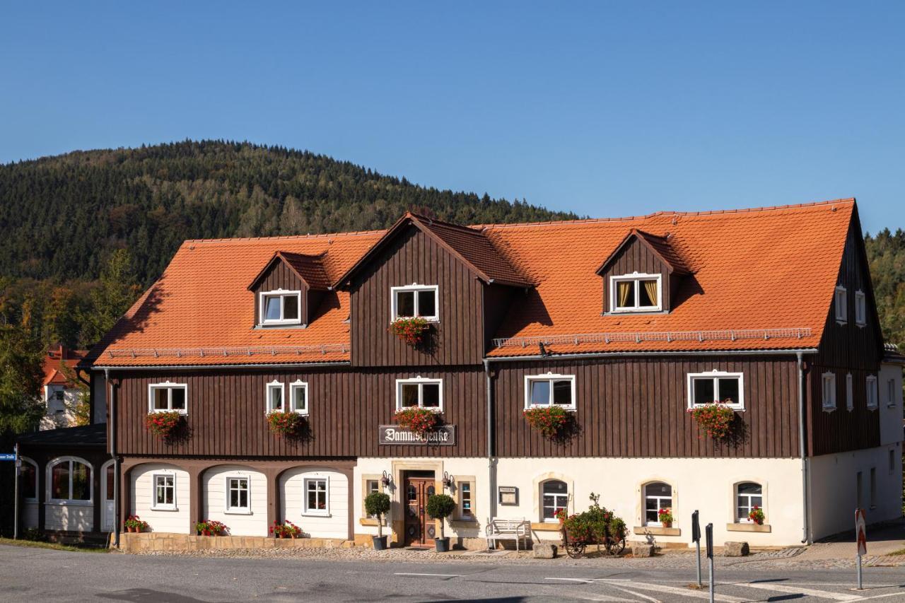 Dammschenke Gasthof&Hotel Kurort Jonsdorf Exterior foto