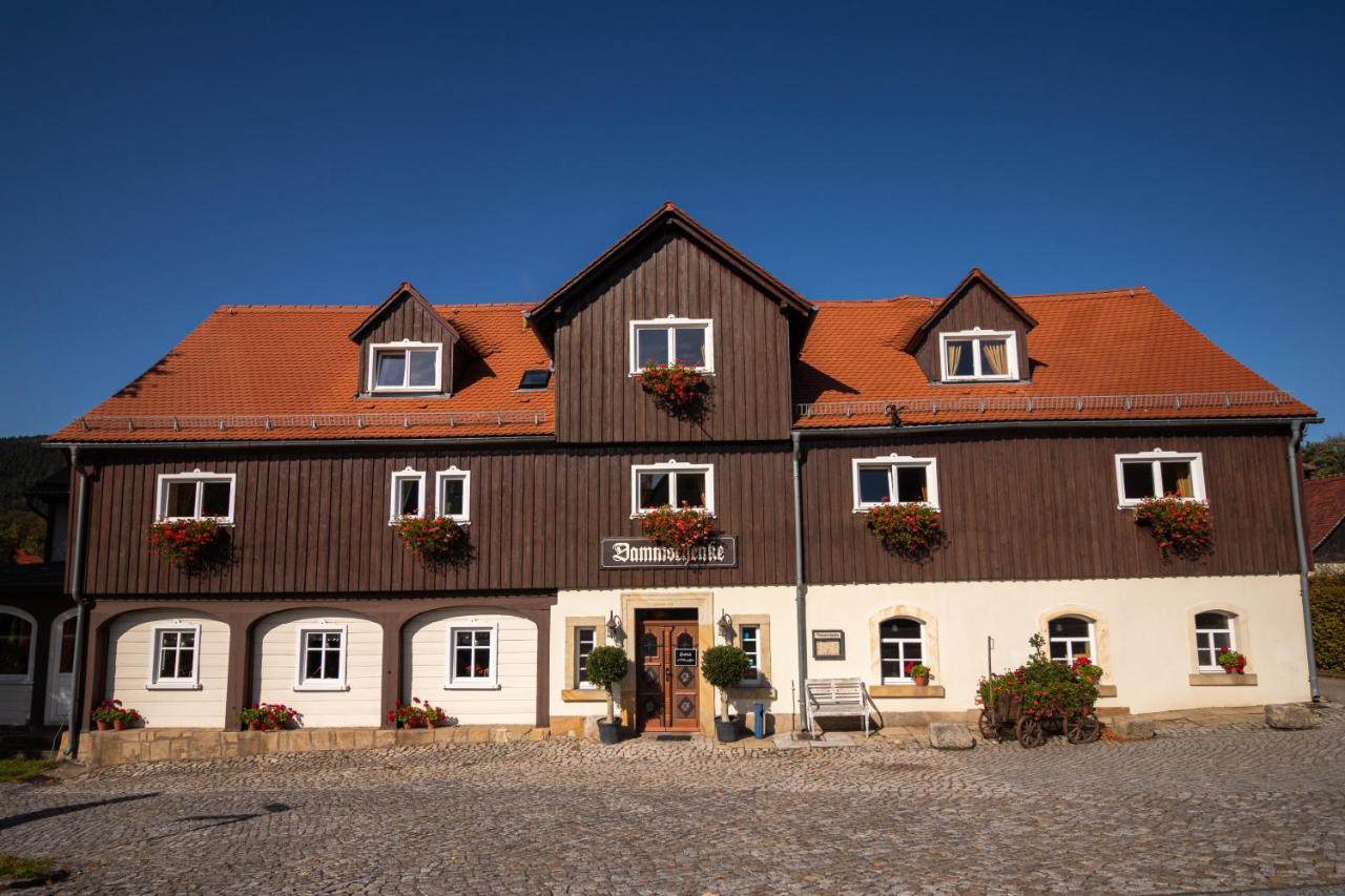 Dammschenke Gasthof&Hotel Kurort Jonsdorf Exterior foto