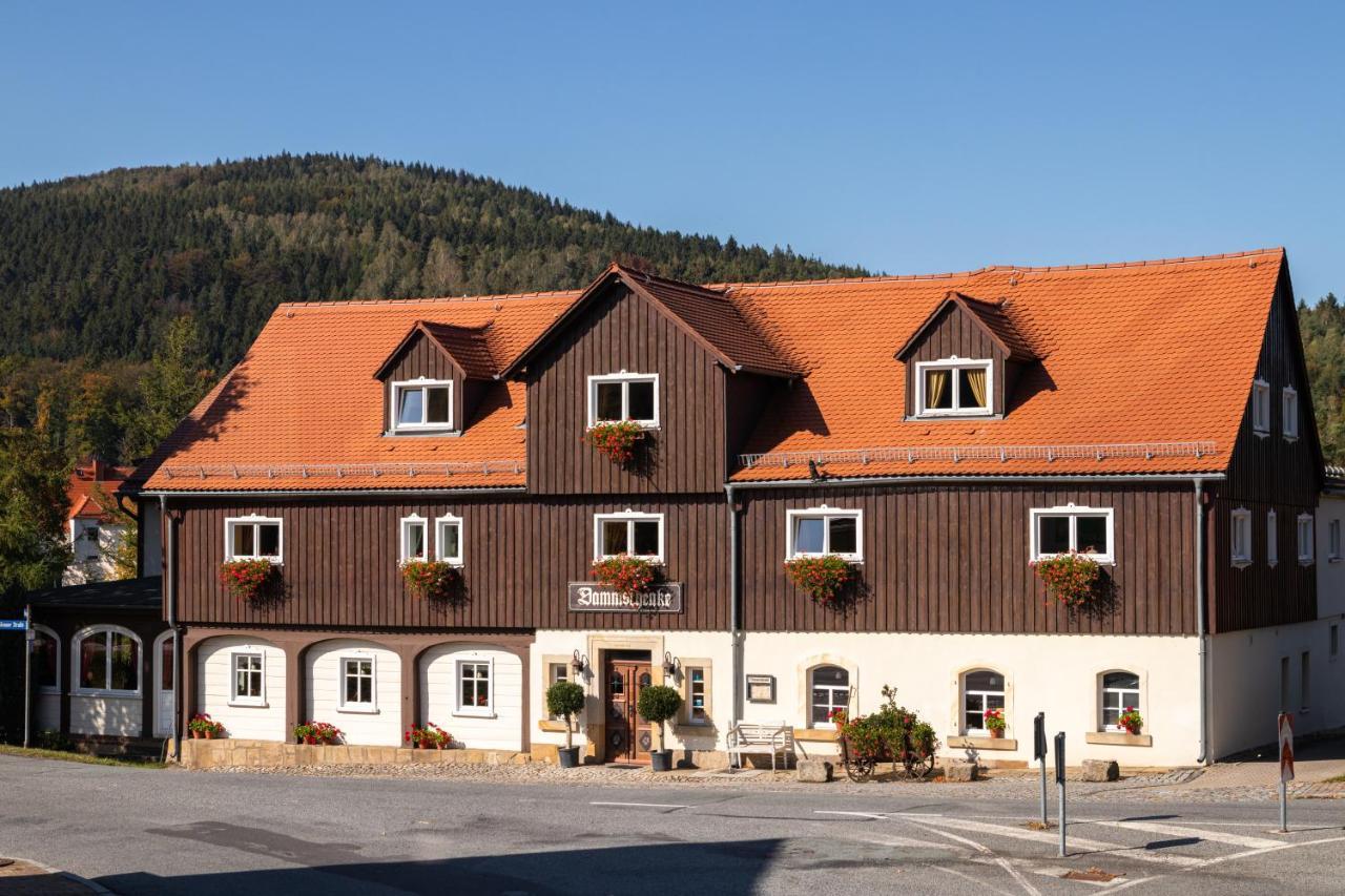 Dammschenke Gasthof&Hotel Kurort Jonsdorf Exterior foto